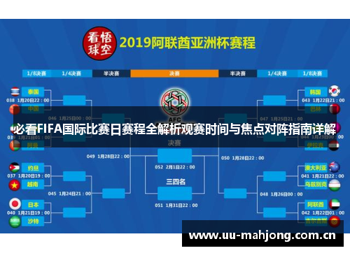 必看FIFA国际比赛日赛程全解析观赛时间与焦点对阵指南详解